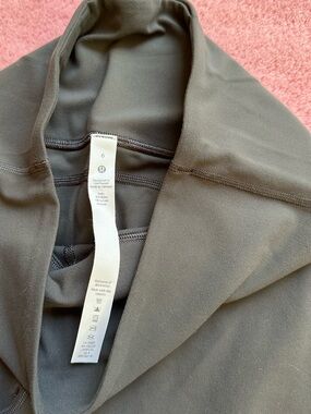 Lululemon grey flare leggings yoga pants
